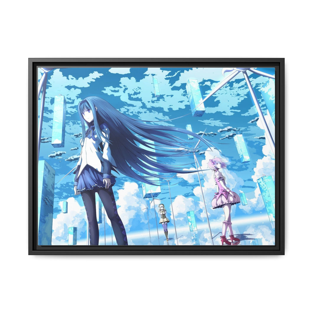 Anime Puella Magi Madoka Magica Canvas Framed Art Print