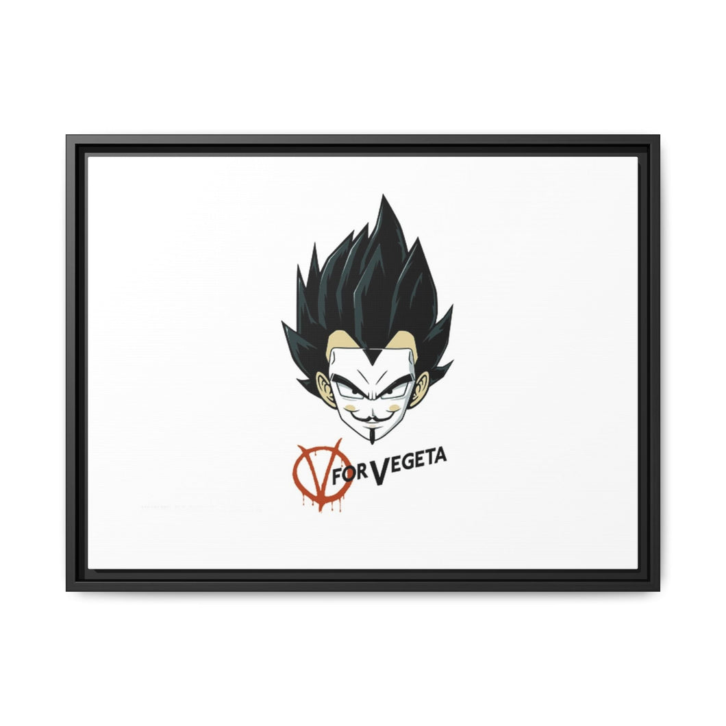 Anime Dragon Ball Z Canvas Framed Art Print