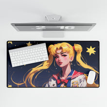 Load image into Gallery viewer, Usagi Tsukino,Realistic,Cute,Colorful,Oil Painting,AI Art,HD Mouse Pad (Desk Mat)

