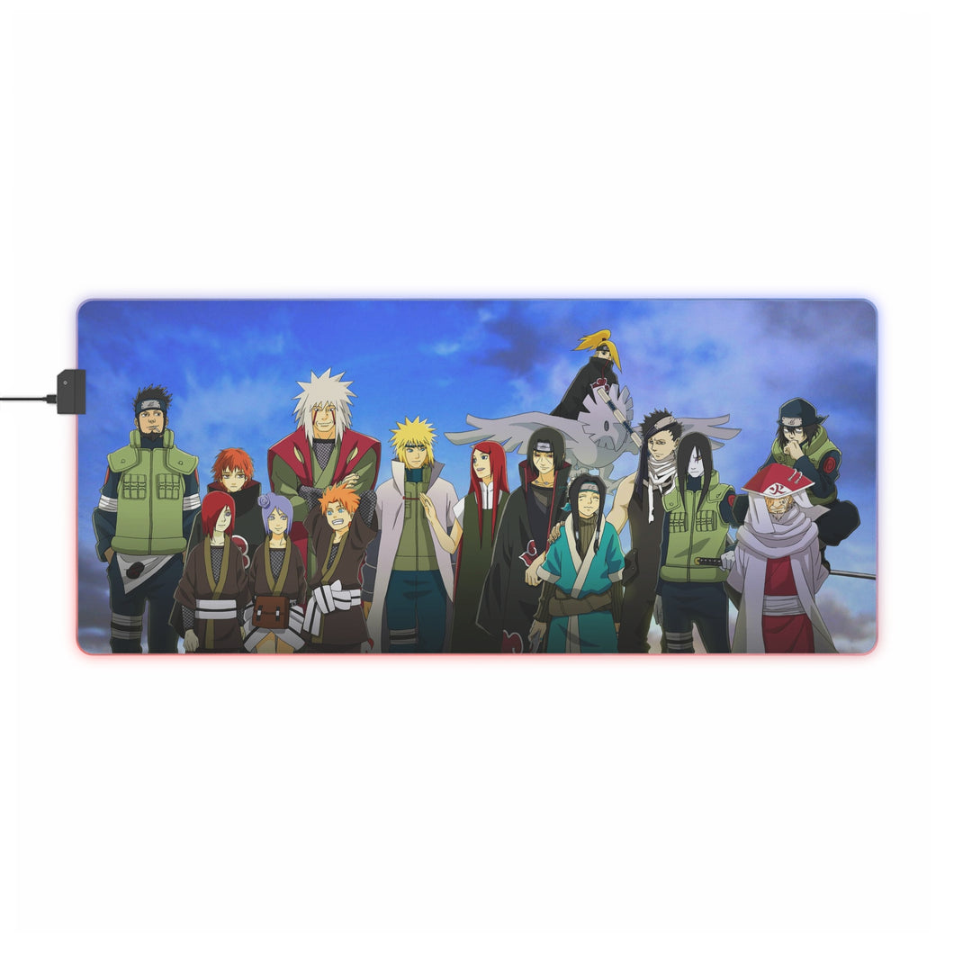 Anime Naruto RGB LED Mouse Pad (Desk Mat)