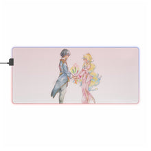 Load image into Gallery viewer, Tengen Toppa Gurren Lagann RGB LED Mouse Pad (Desk Mat)
