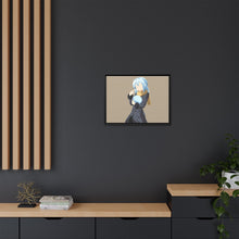 Load image into Gallery viewer, Rimuru Tempest in human form and in slime form minimalist Canvas Framed Art Print
