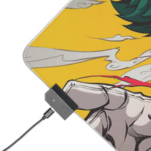 Load image into Gallery viewer, My Hero Academia Izuku Midoriya RGB LED Mouse Pad (Desk Mat)

