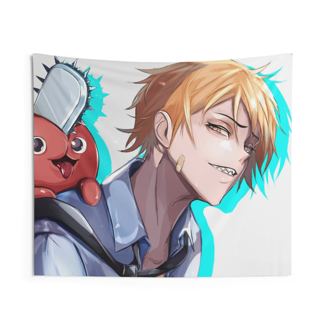 Anime Chainsaw Man Indoor Wall Tapestry