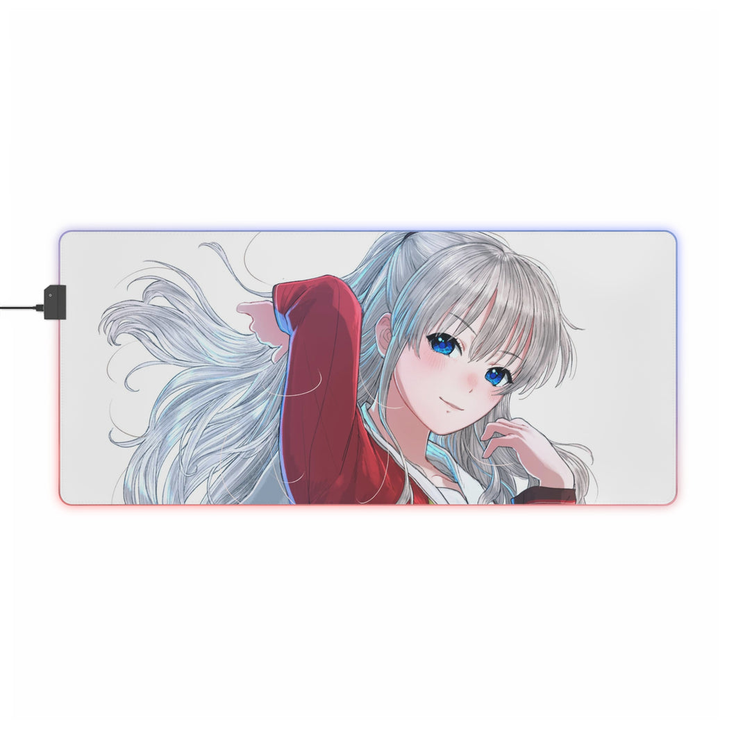 Charlotte Nao Tomori RGB LED Mouse Pad (Desk Mat)