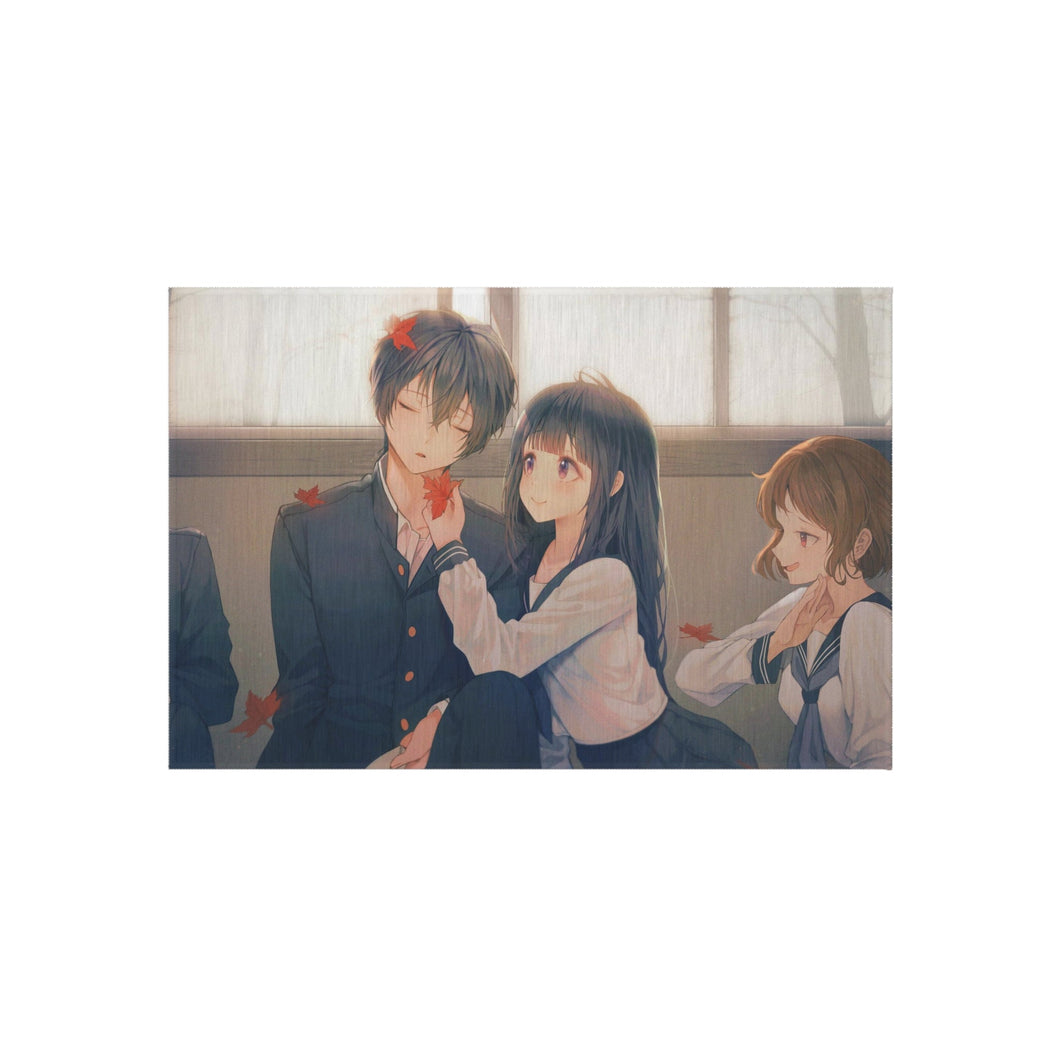 Hyouka Eru Chitanda, Satoshi Fukube, Mayaka Ibara Rug