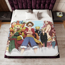 Load image into Gallery viewer, Anime One Piece Sherpa Blanket
