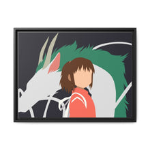 Load image into Gallery viewer, Anime Spirited Away Canvas Framed Art Print
