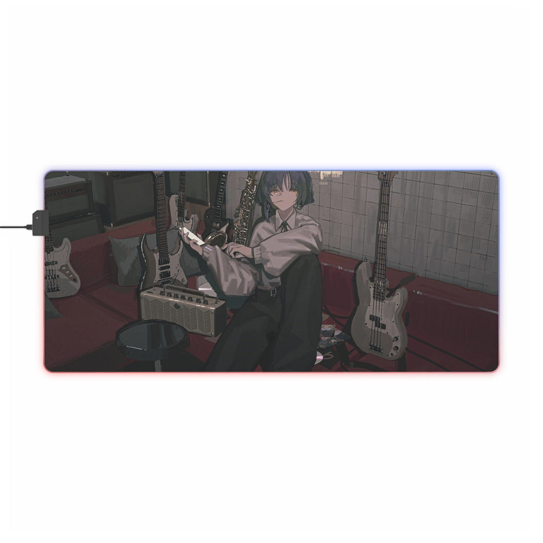 Bocchi the Rock RGB LED Mouse Pad (Desk Mat)