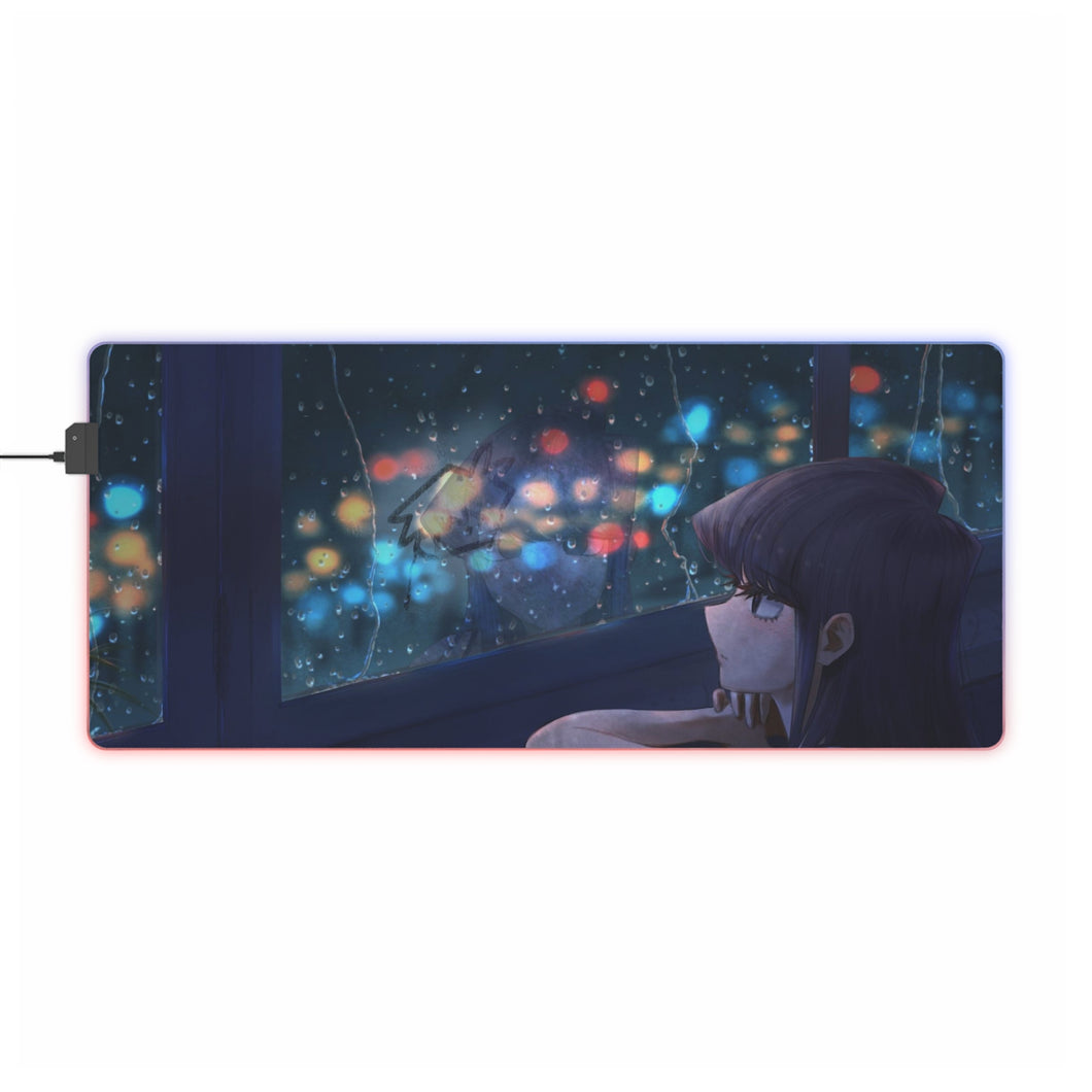Anime Komi Can't Communicate RGB LED Mouse Pad (Desk Mat)