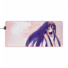Load image into Gallery viewer, Hanbun no Tsuki ga Noboru Sora RGB LED Mouse Pad (Desk Mat)
