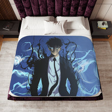 Load image into Gallery viewer, Anime Solo Leveling Sherpa Blanket
