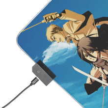 Load image into Gallery viewer, Anime Attack On Titan RGB LED Mouse Pad (Desk Mat)
