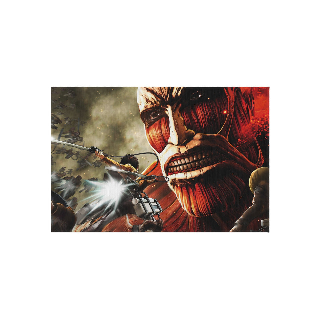 Anime Attack On Titan Rug
