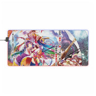 Zell and Miko RGB LED Mouse Pad (Desk Mat)