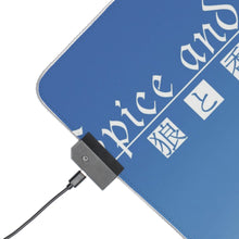 Load image into Gallery viewer, Spice And Wolf RGB LED Mouse Pad (Desk Mat)
