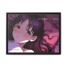 Load image into Gallery viewer, Kaguya Shinomiya Canvas Framed Art Print
