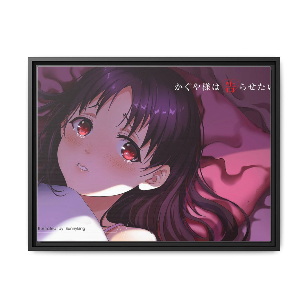 Kaguya Shinomiya Canvas Framed Art Print