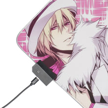 Load image into Gallery viewer, Durarara!! Shizuo Heiwajima RGB LED Mouse Pad (Desk Mat)
