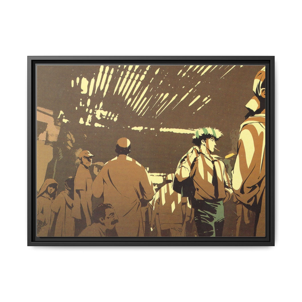 Anime Cowboy Bebop Canvas Framed Art Print
