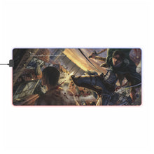 Load image into Gallery viewer, Anime Attack On Titan RGB LED Mouse Pad (Desk Mat)
