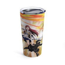 Load image into Gallery viewer, Fairy Tail Natsu Dragneel, Erza Scarlet Tumbler 20oz
