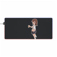 A Certain Scientific Railgun Mikoto Misaka RGB LED Mouse Pad (Desk Mat)