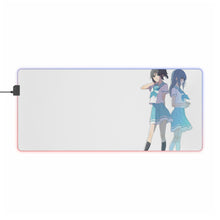 Load image into Gallery viewer, Sound! Euphonium Mizore Yoroizuka, Nozomi Kasaki RGB LED Mouse Pad (Desk Mat)
