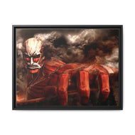 Colossal titan Canvas Framed Art Print