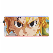 Load image into Gallery viewer, The Seven Deadly Sins Meliodas RGB LED Mouse Pad (Desk Mat)
