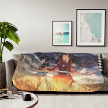 Load image into Gallery viewer, Dororo Hyakkimaru, Dororo, Mio Sherpa Blanket
