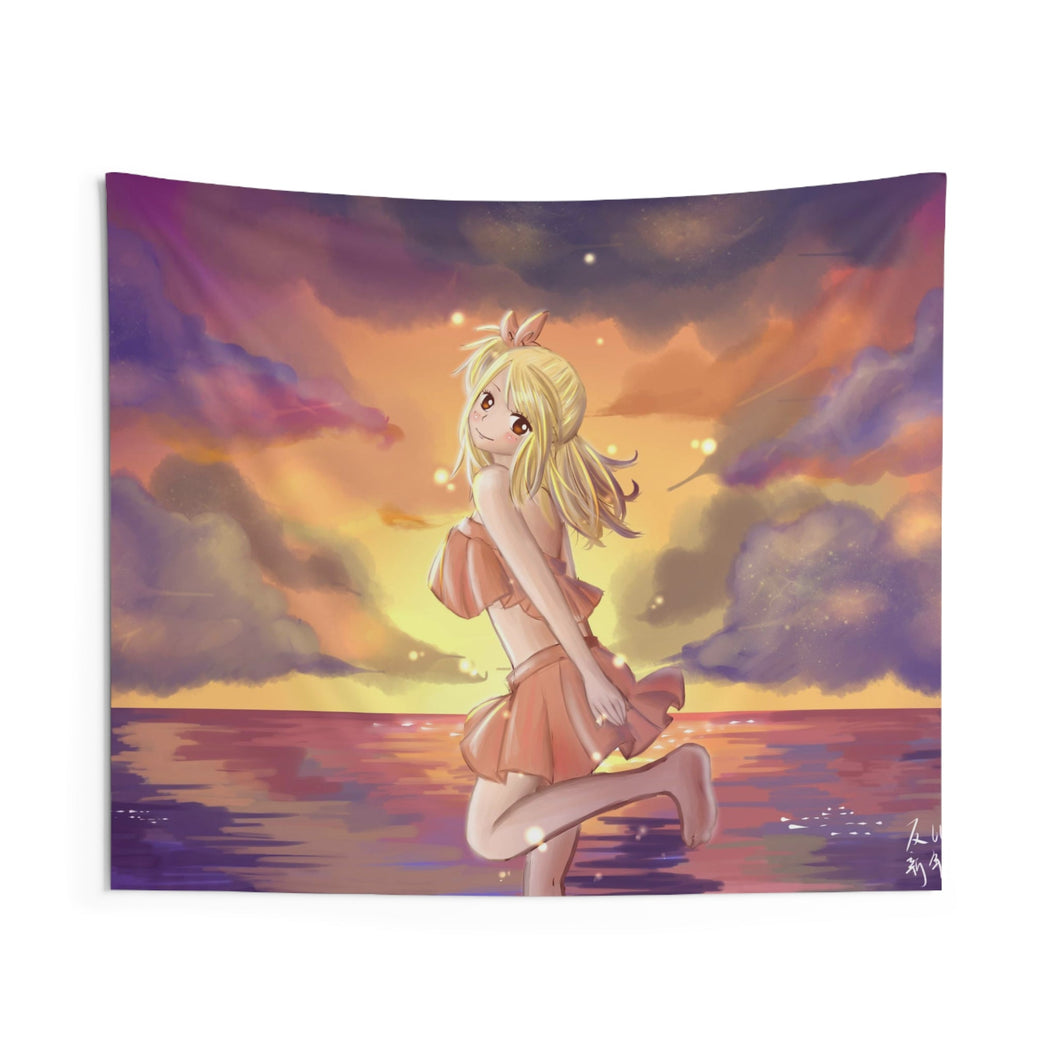 Fairy Tail Lucy Heartfilia Indoor Wall Tapestry