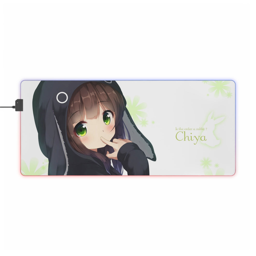 Is The Order A Rabbit? RGB LED Mouse Pad (Desk Mat)