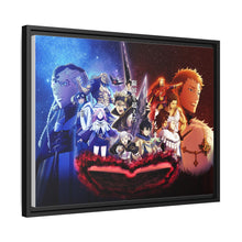Load image into Gallery viewer, Black Clover Asta, Noelle Silva, Yuno, Yami Sukehiro, Julius Novachrono Canvas Framed Art Print
