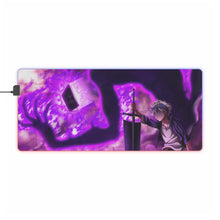 Load image into Gallery viewer, Black Clover Asta RGB LED Mouse Pad (Desk Mat)
