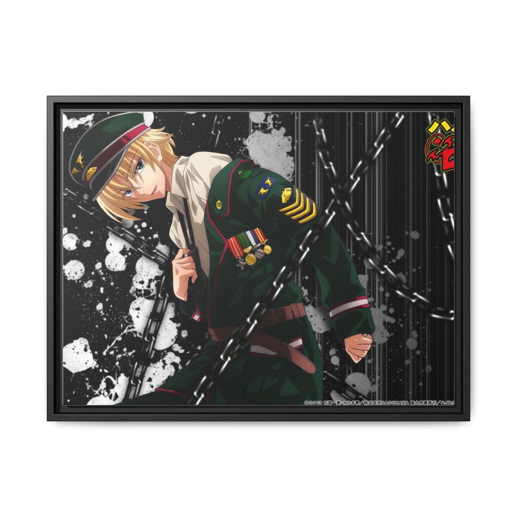 High School DxD Yuuto Kiba Canvas Framed Art Print