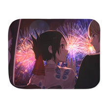 Load image into Gallery viewer, &quot;The sound of my heartbeat was so loud, I couldn&#39;t hear the fireworks.&quot; Sherpa Blanket
