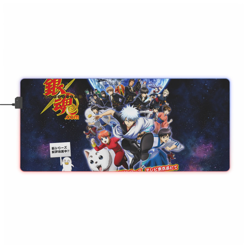 Anime Gintama RGB LED Mouse Pad (Desk Mat)