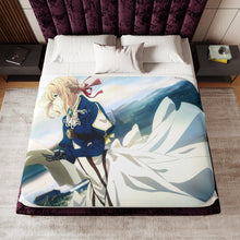 Load image into Gallery viewer, Violet Evergarden Violet Evergarden Sherpa Blanket
