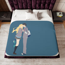 Load image into Gallery viewer, Kaori and Arima Sherpa Blanket
