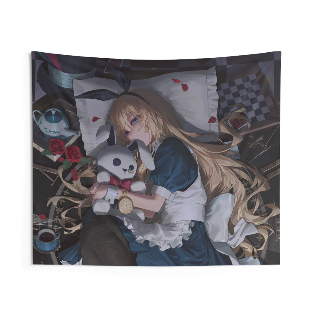 Anime Alice In Wonderland Indoor Wall Tapestry
