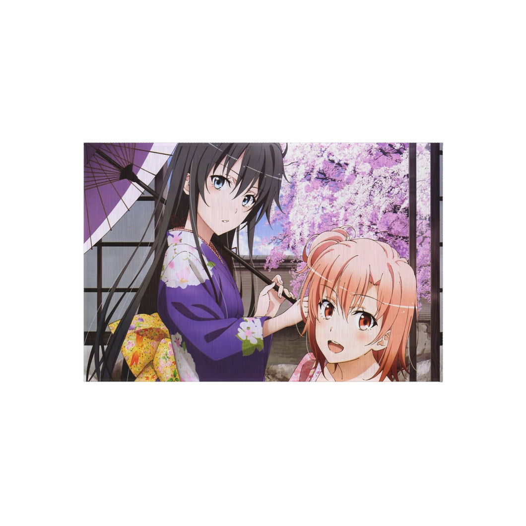 My Teen Romantic Comedy SNAFU Yukino Yukinoshita, Yui Yuigahama Rug