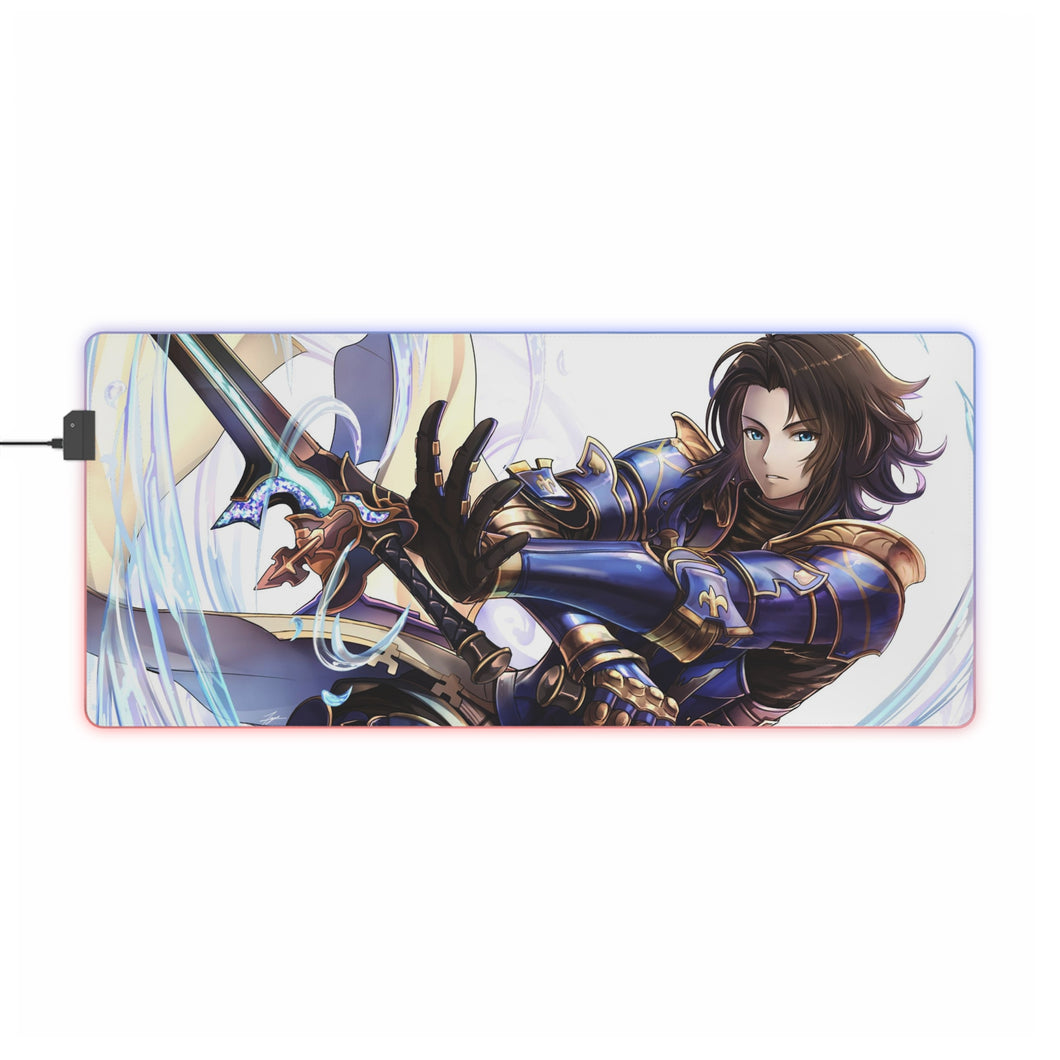 Granblue Fantasy Granblue Fantasy, Lancelot RGB LED Mouse Pad (Desk Mat)