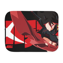 Load image into Gallery viewer, Kill la Kill Vector Sherpa Blanket
