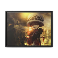 Trafalgar Law Canvas Framed Art Print