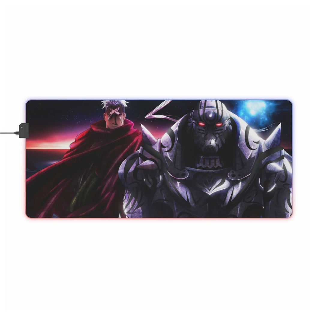 Anime FullMetal Alchemist RGB LED Mouse Pad (Desk Mat)