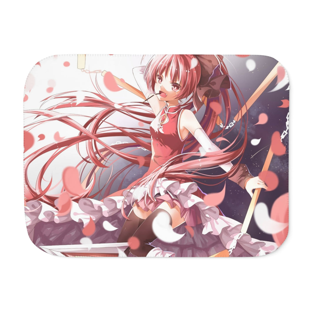Anime Puella Magi Madoka Magica Sherpa Blanket