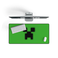 Load image into Gallery viewer, Minecraft Creeper Green Background Mouse Pad (Desk Mat)
