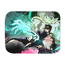 Load image into Gallery viewer, Anime Jojo&#39;s Bizarre Adventurer Sherpa Blanket

