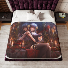Load image into Gallery viewer, Anime Spy x Family Sherpa Blanket

